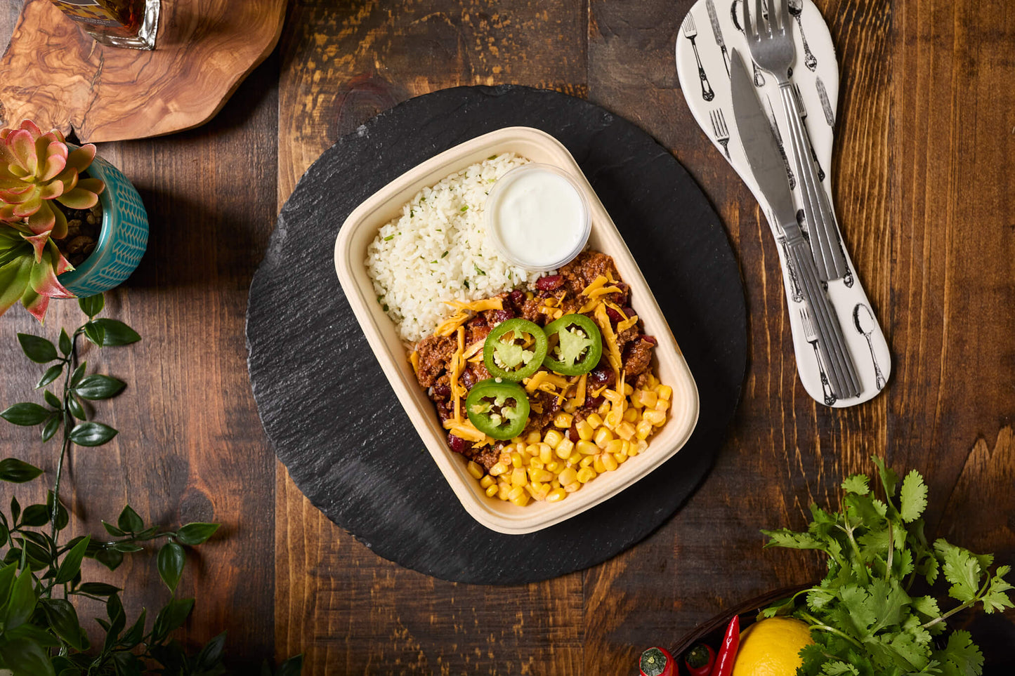 Essential - Ground Beef - Tex Mex Chili Bowl - photo1