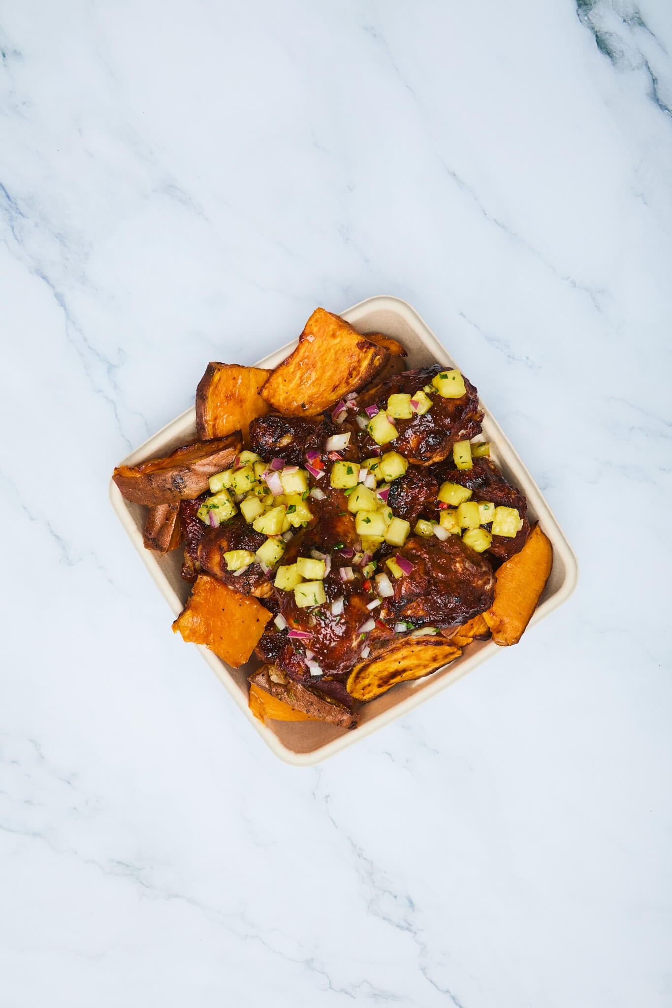 Family - Chicken - BBQ Jerk Bowl - photo1