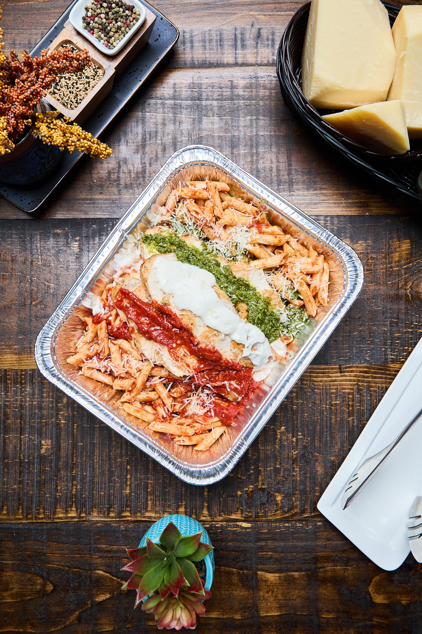 Family - Chicken Breast - Tricolor Chicken Pasta - photo1