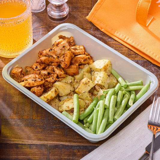 Protein+ Meal Box - Chicken Thigh - Greek Style Chicken