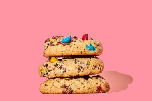 M&M with Nutella Cookies - 6 pieces - photo0