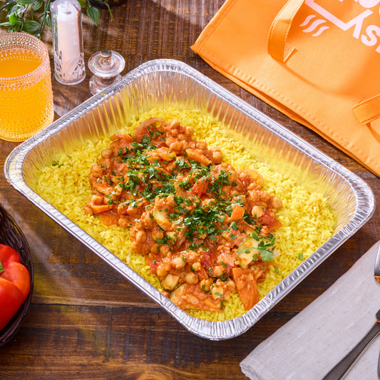 Family Meal Box - Vegan - Moroccan Chickpea