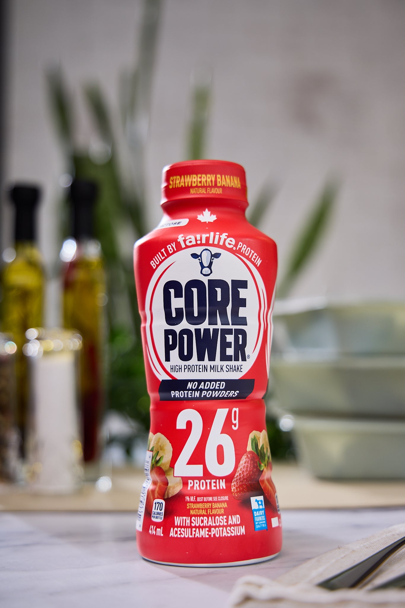 2025 - Core Power Strawberry Banana - Fairlife 26g High Protein Shake - photo0