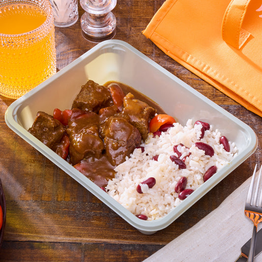 Protein+ Meal Box - Steak - Jamaican Beef Stew