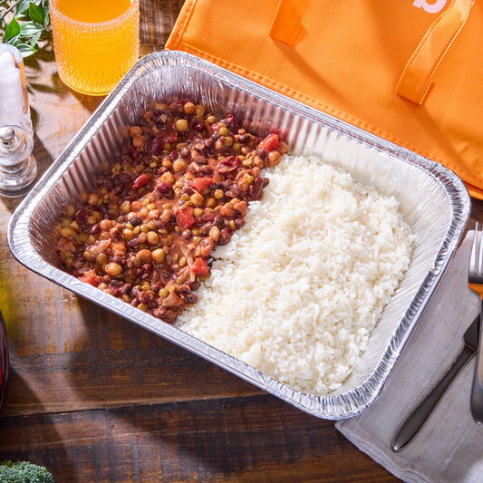 Family Meal Box - Vegan - Five Beans Chili