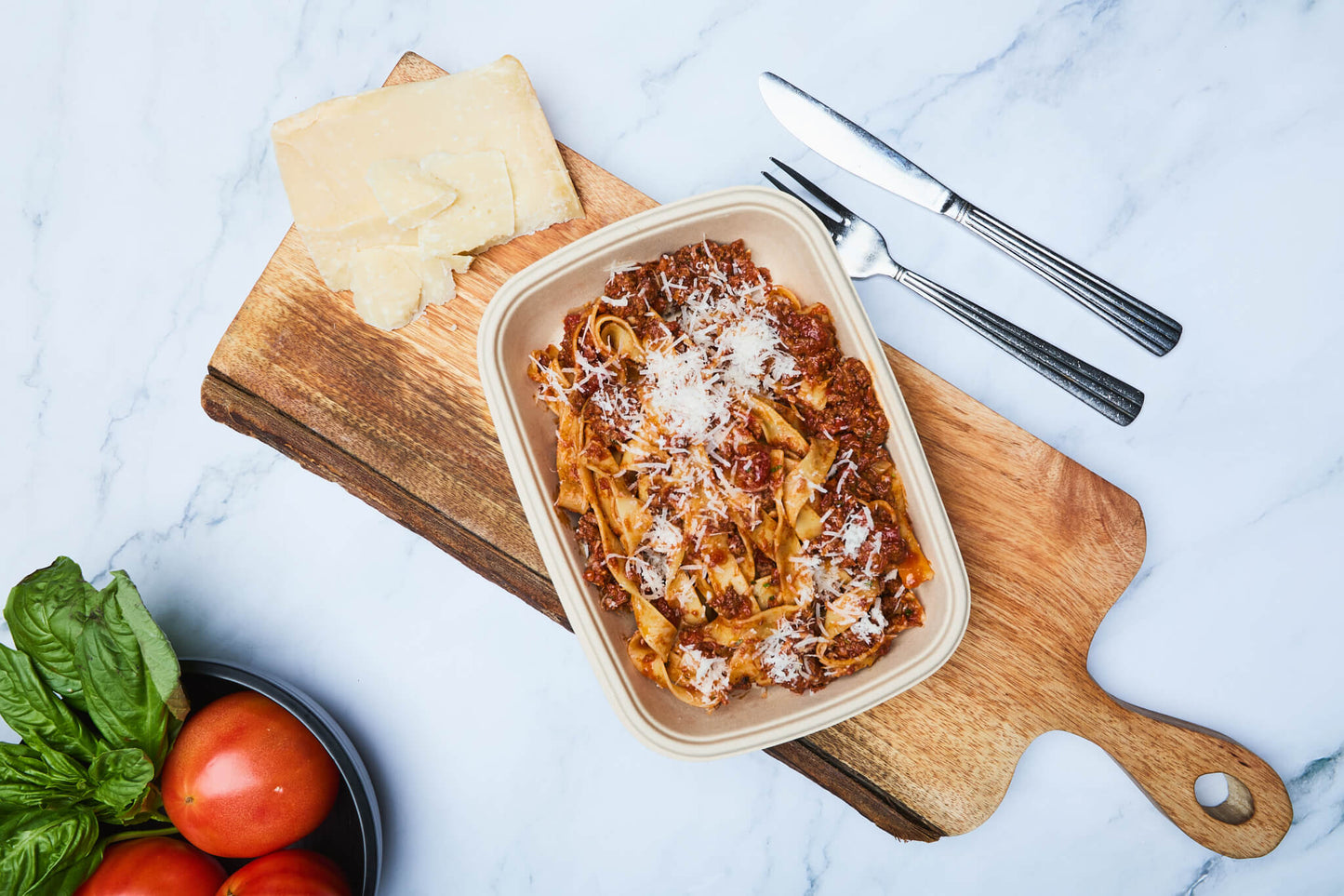 Essential - Ground Beef - Bolognese Fettuccine Pasta - photo1
