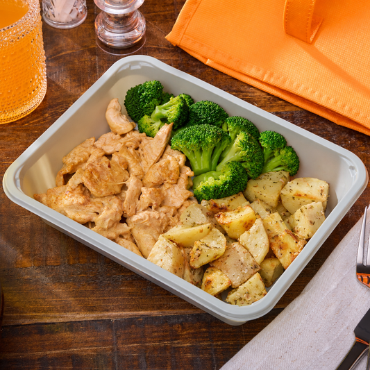 Protein+ Meal Box - Chicken Thigh - Herb Roasted Chicken