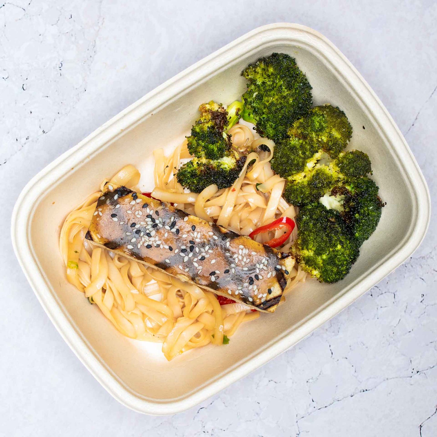 Power Meal Box - Vegan #3 - Sesame Tofu - photo1
