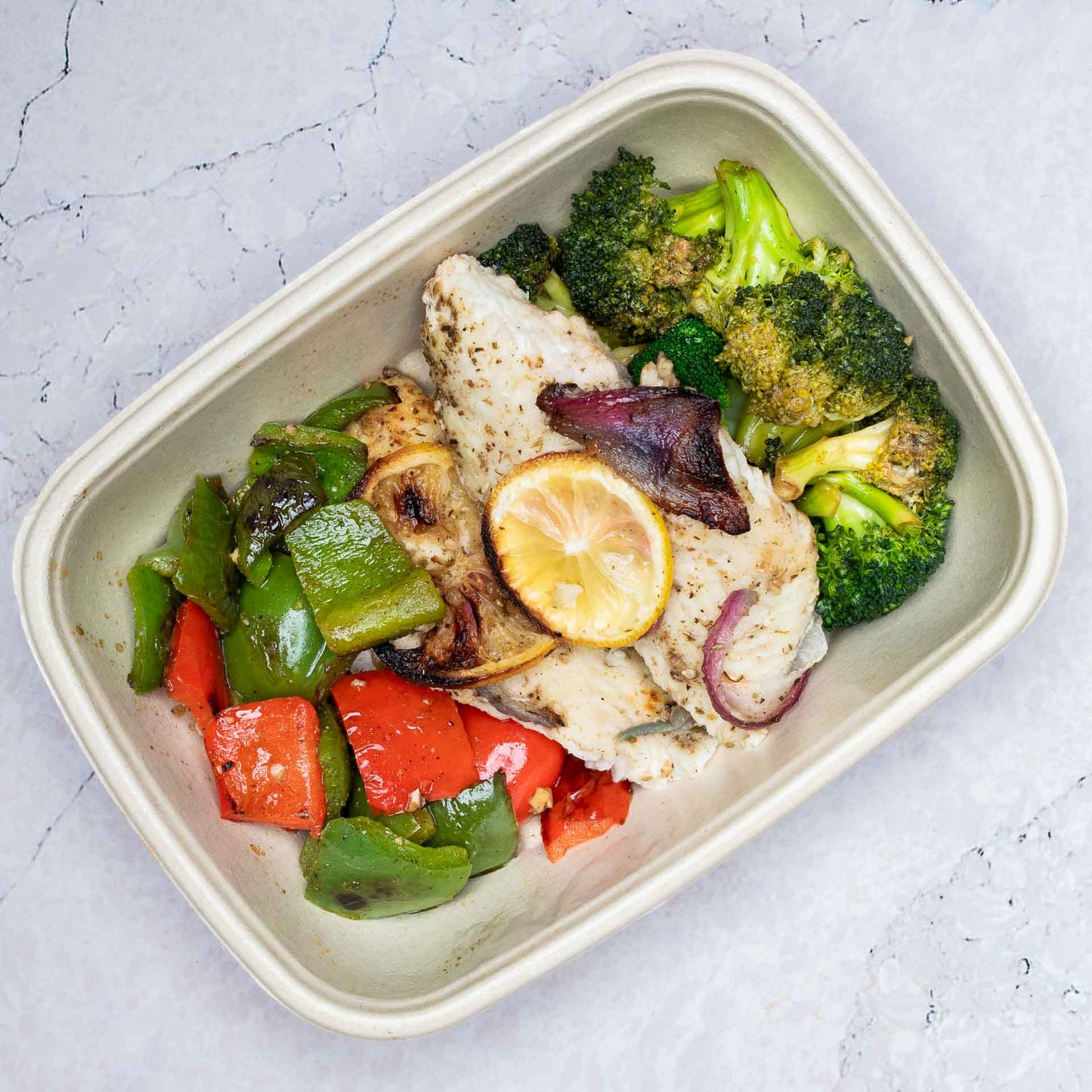 Low Carb Meal Box - Fish #1 - Zaatar Basa - photo1