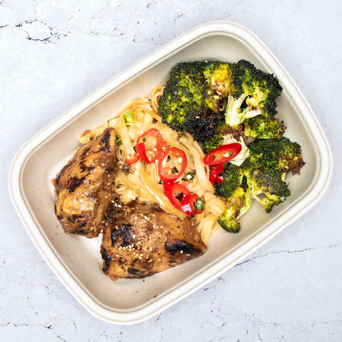 Power Meal Box - Chicken Breast #2 - Sesame Chicken Breast - photo1