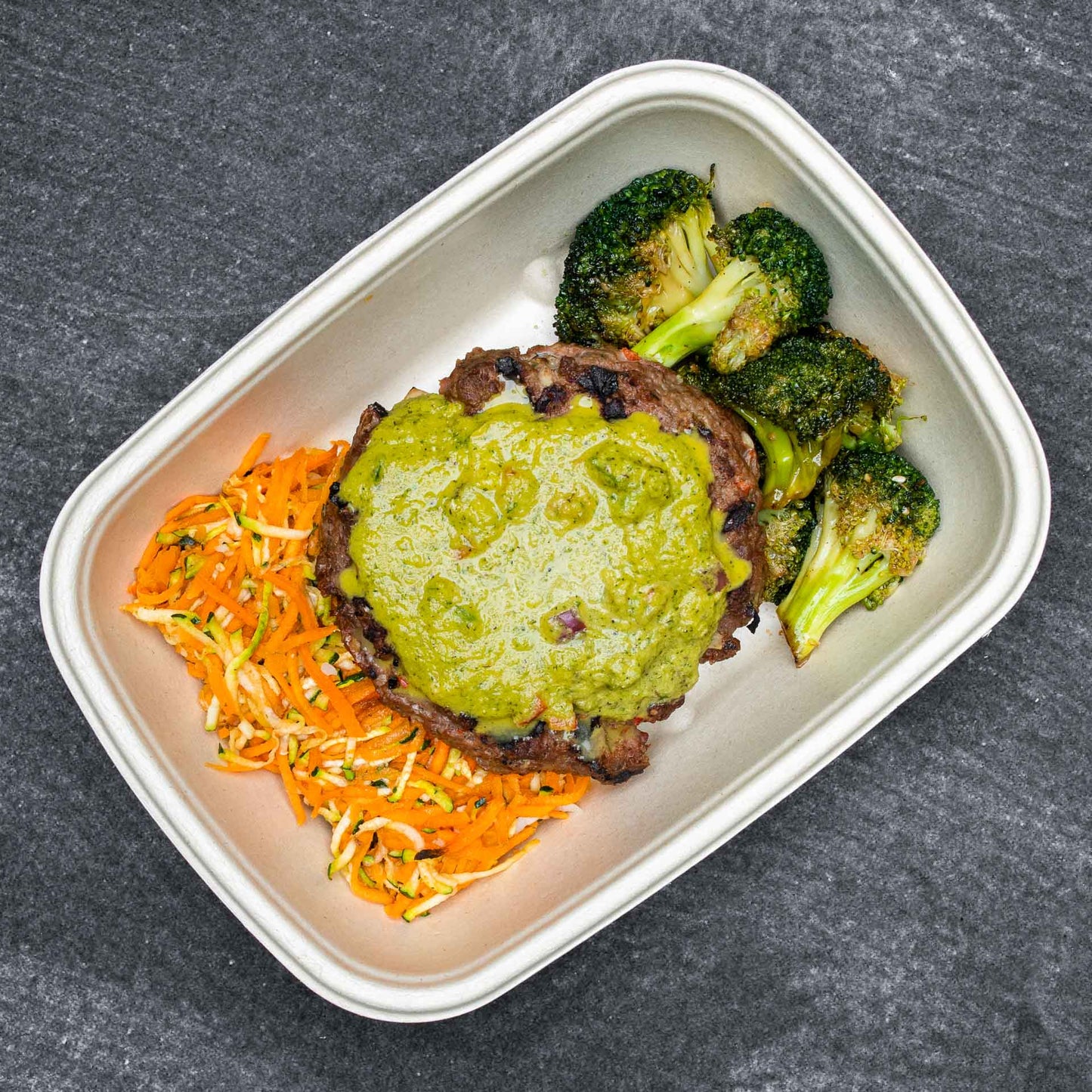 Low Carb Meal Box - Ground Beef #1 - Tex Mex Burger - photo0
