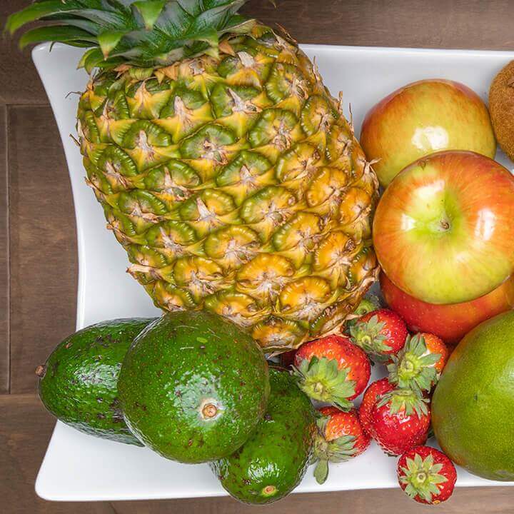 Fresh Fruit Basket - I love Fruit (45 servings) - Easy Mealz