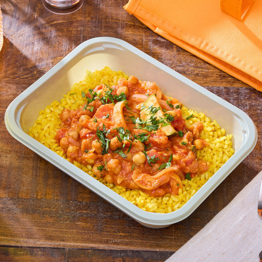 Essential Meal Box - Vegan - Moroccan Chickpea