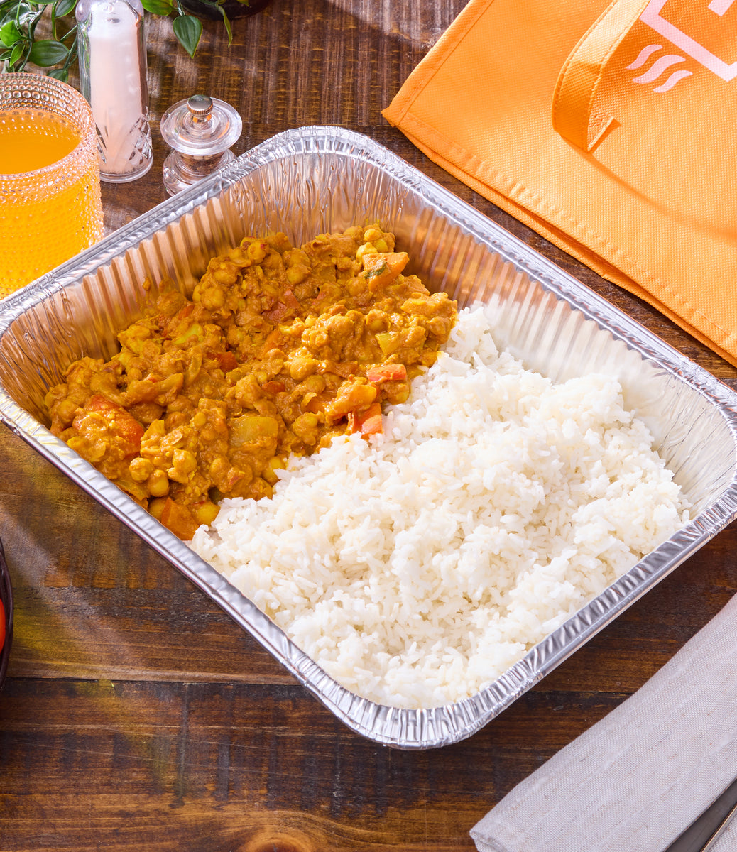 Family Meal Box - Vegan - Chickpea Coconut Curry