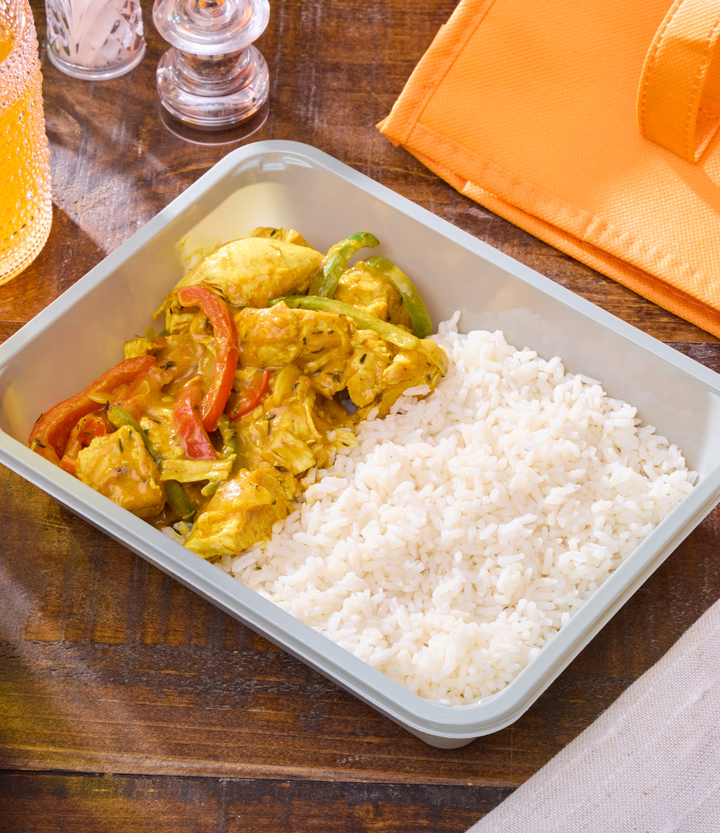 Protein+ Meal Box - Chicken Thigh - Caribbean Curry Chicken