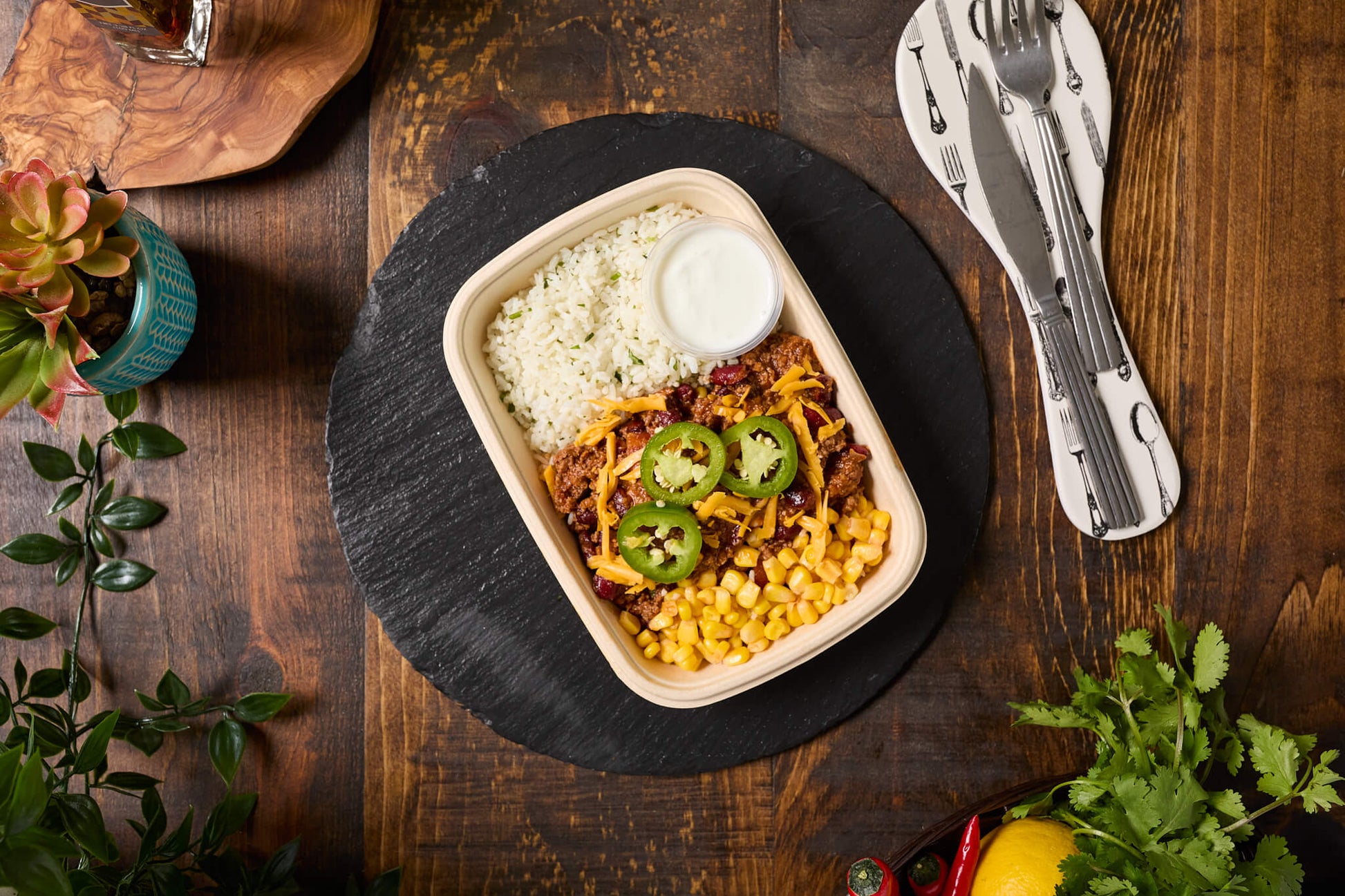 Essential - Ground Beef - Tex Mex Chili Bowl - photo1