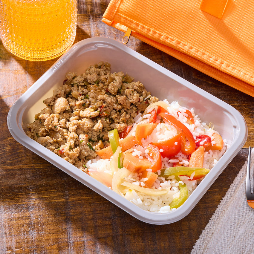 Essential Meal Box - Ground Chicken - Thai Basil Chicken