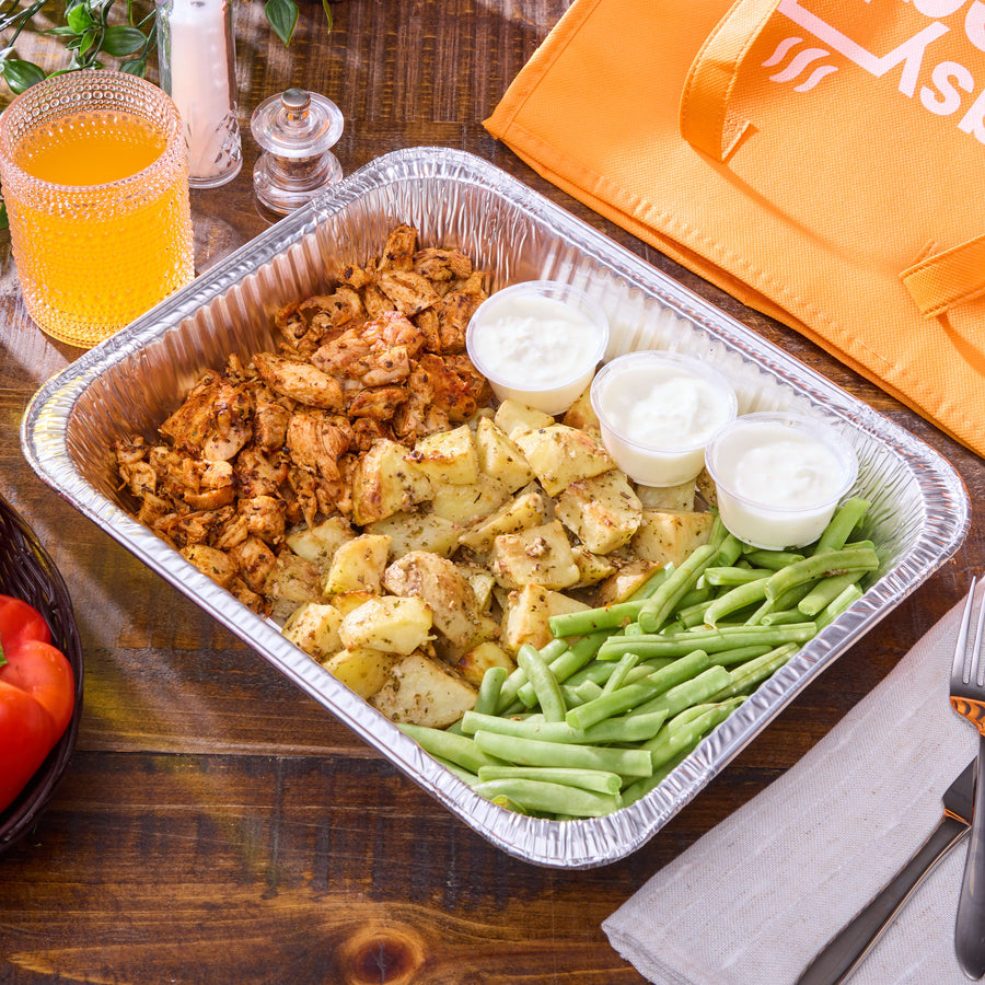 Family Meal Box - Chicken Thigh - Greek Style Chicken
