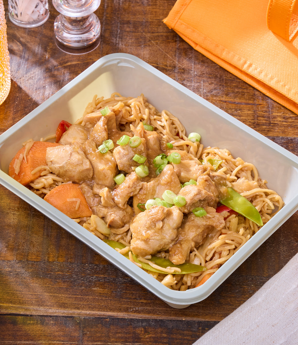 Protein+ Meal Box - Chicken Thigh - Chow Mein Chicken