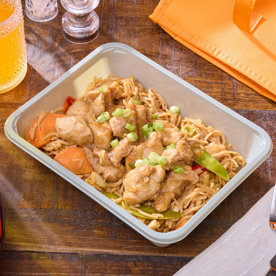 Protein+ Meal Box - Chicken Thigh - Chow Mein Chicken