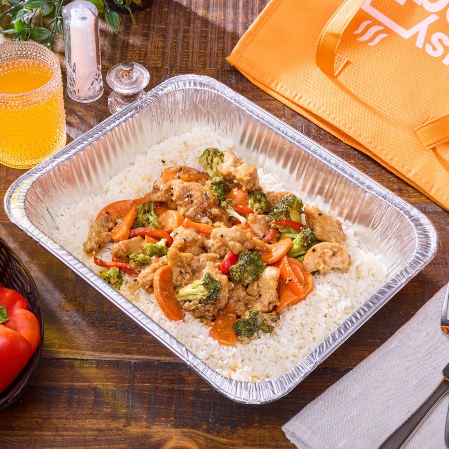 Family Meal Box - Chicken Thigh - Crispy Sesame Chicken