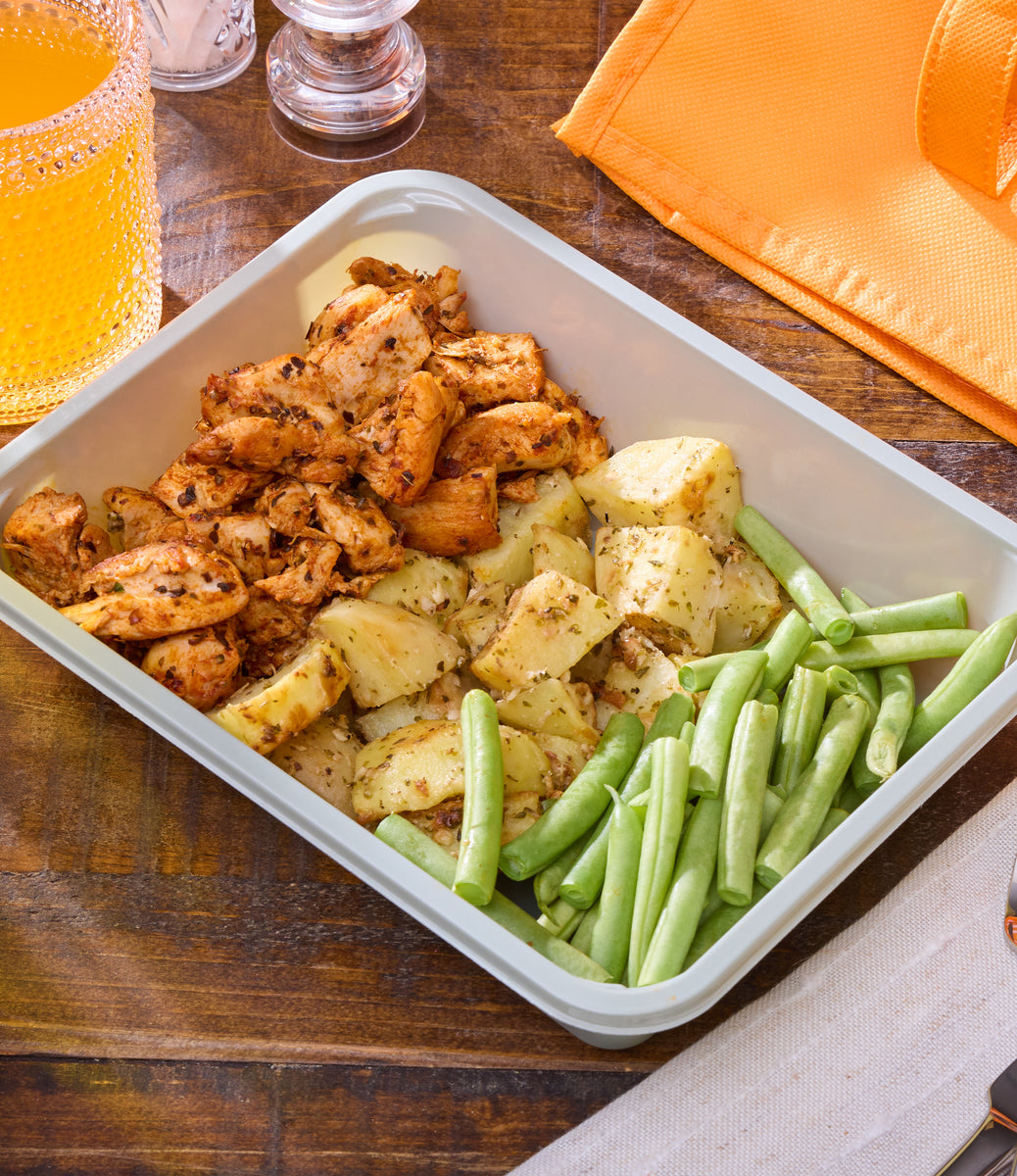 Protein+ Meal Box - Chicken Thigh - Greek Style Chicken