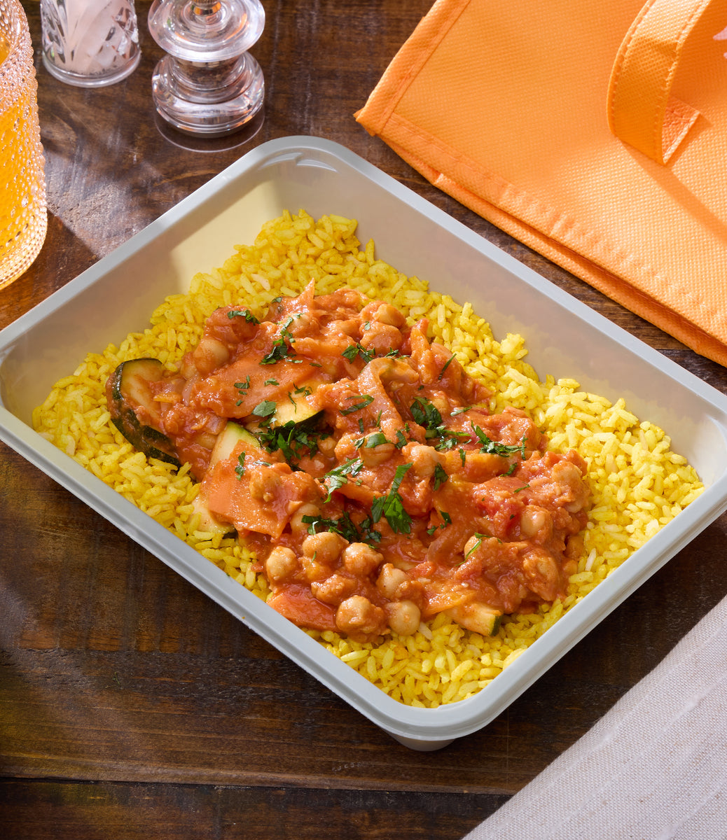 Protein+ Meal Box - Vegan - Moroccan Chickpea
