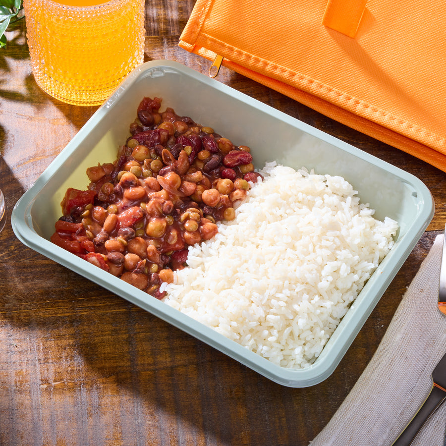 Protein+ Meal Box - Vegan - Five Beans Chili