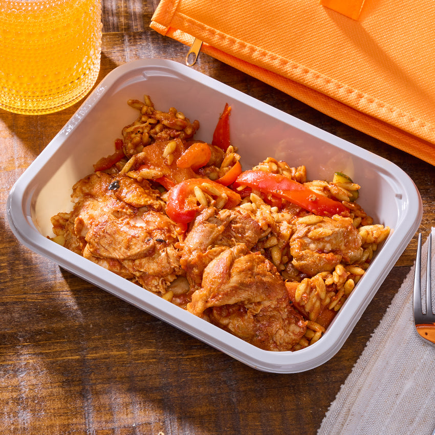 Essential Meal Box - Chicken Thigh - Mediterranean Chicken Orzo