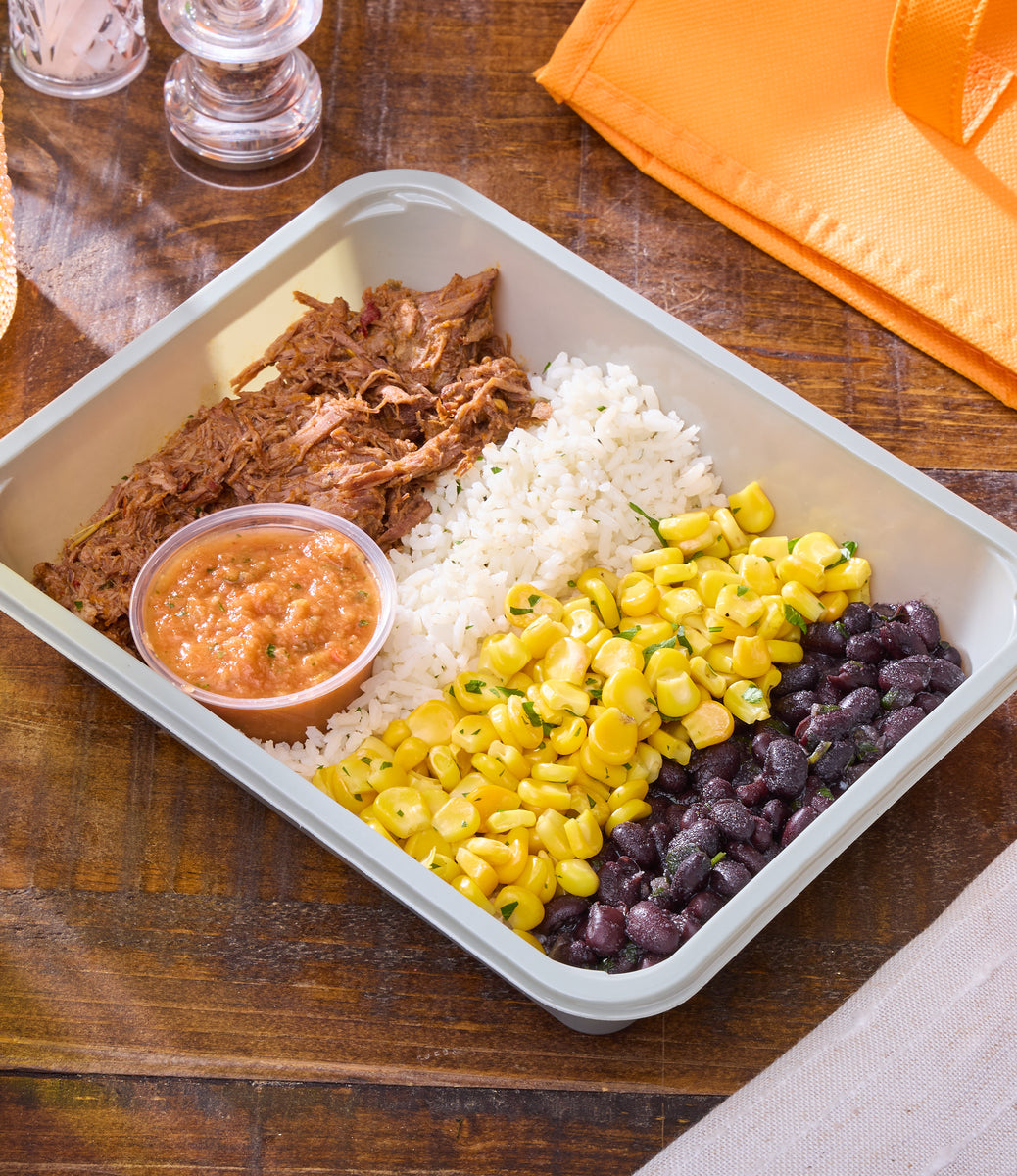 Protein+ Meal Box - Steak - Barbacoa Beef Bowl