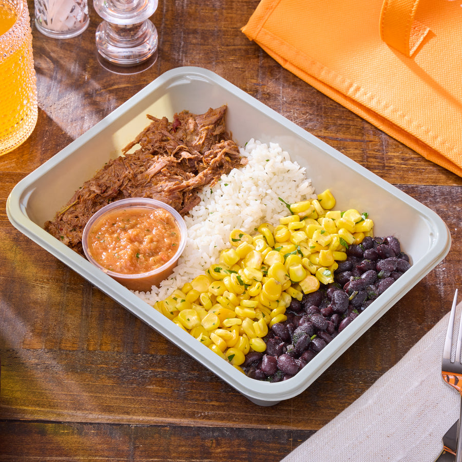 Protein+ Meal Box - Steak - Barbacoa Beef Bowl