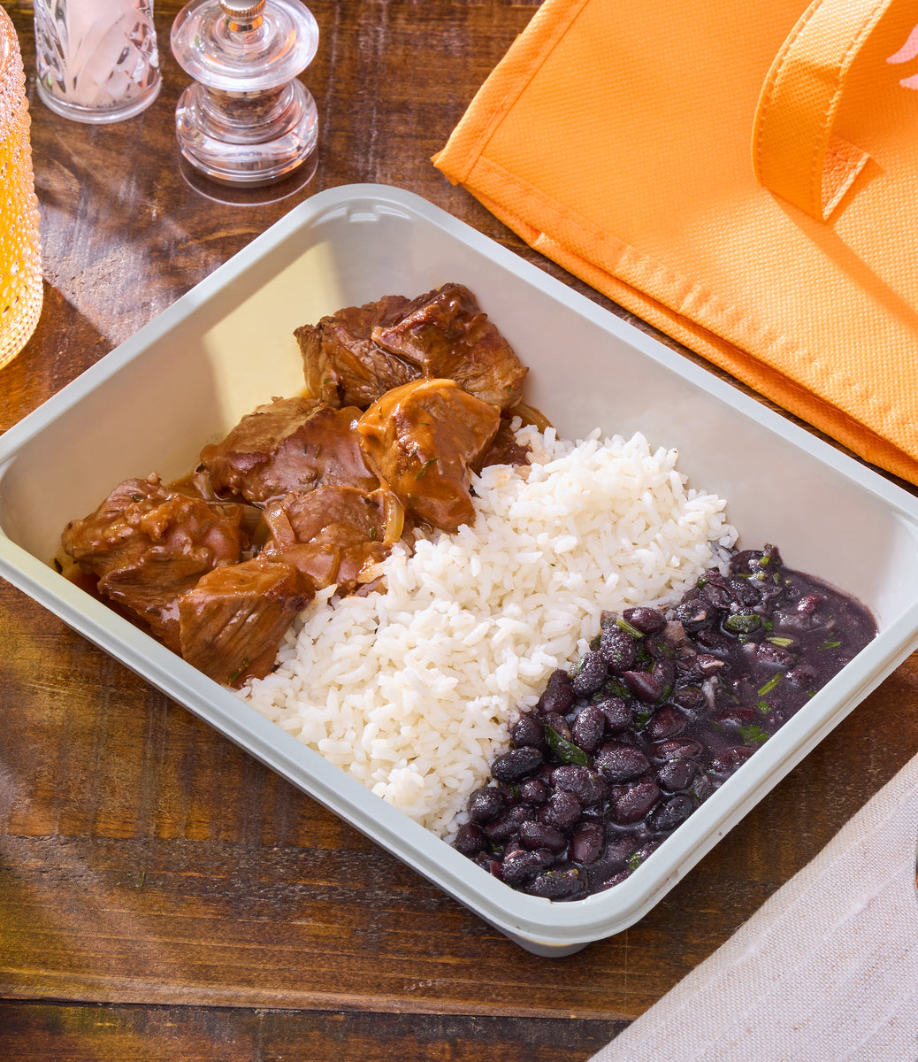 Protein+ Meal Box - Steak - Cuban Vaca Frita