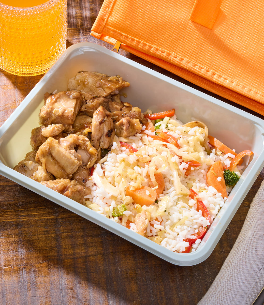 Protein+ Meal Box - Chicken Thigh - Honey Garlic Chicken