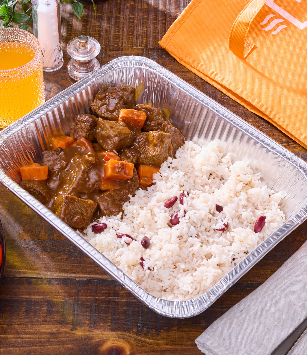 Family Meal Box - Steak - Jamaican Beef Stew