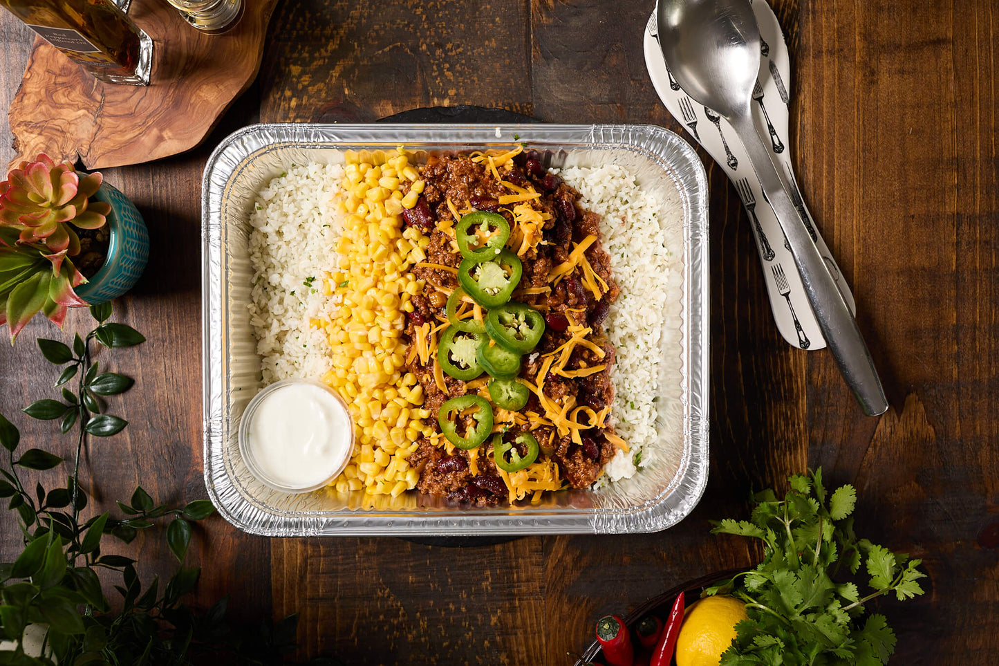 Family - Ground Beef - Tex Mex Chili Bowl - photo1