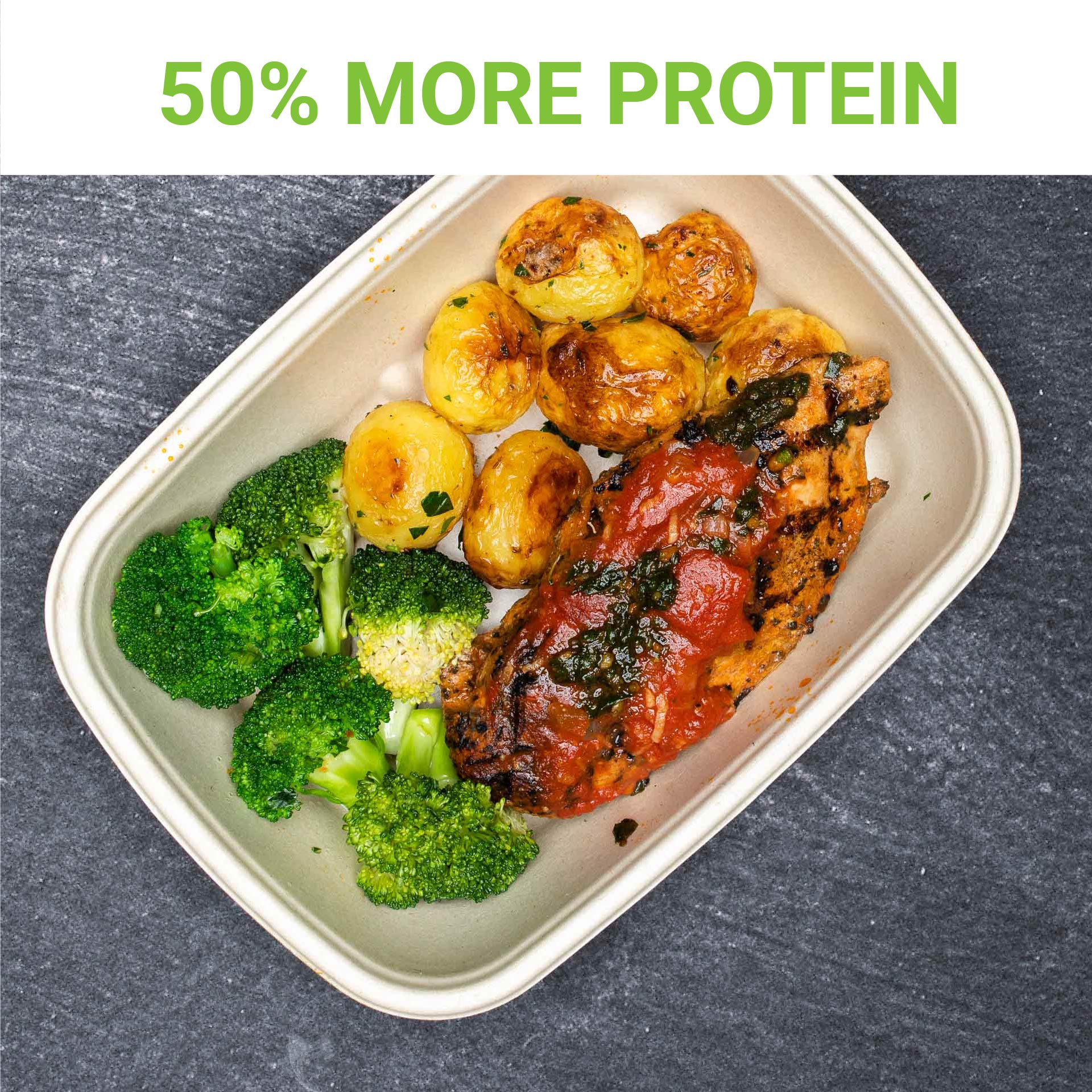 Pro Athlete Meal Box - Chicken Breast #2 - Bruschetta Chicken Breast - photo0