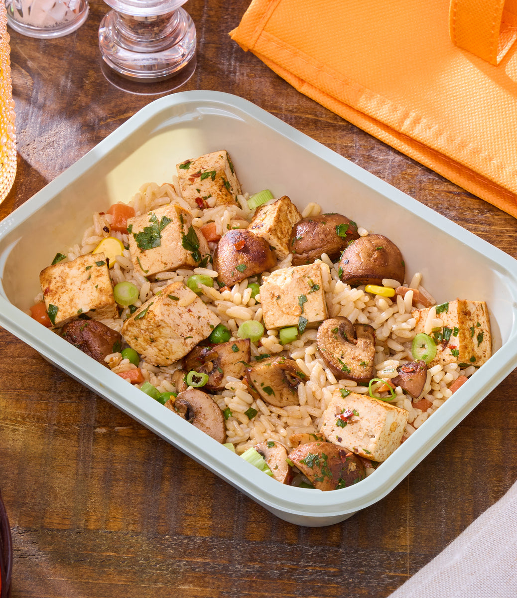 Essential Meal Box - Vegan - Tofu and Mushroom Trifolati