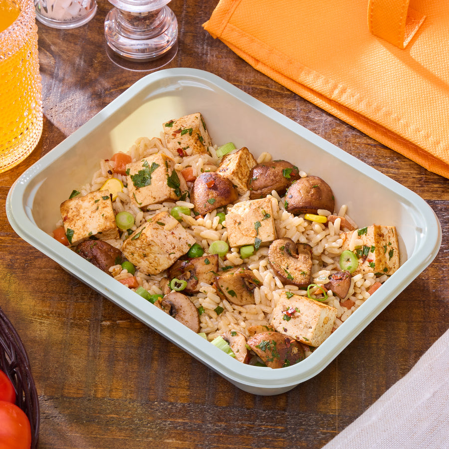 Essential Meal Box - Vegan - Tofu and Mushroom Trifolati