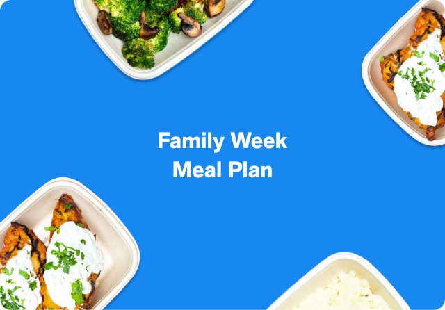 Family Weekly Meal Plan - 5 Mealz