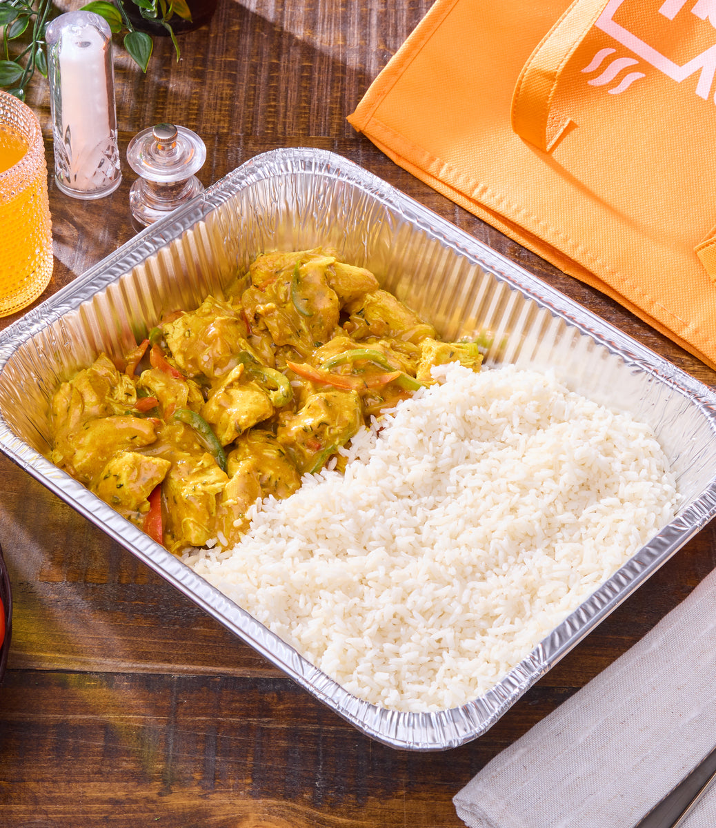 Family Meal Box - Chicken Thigh - Caribbean Curry Chicken