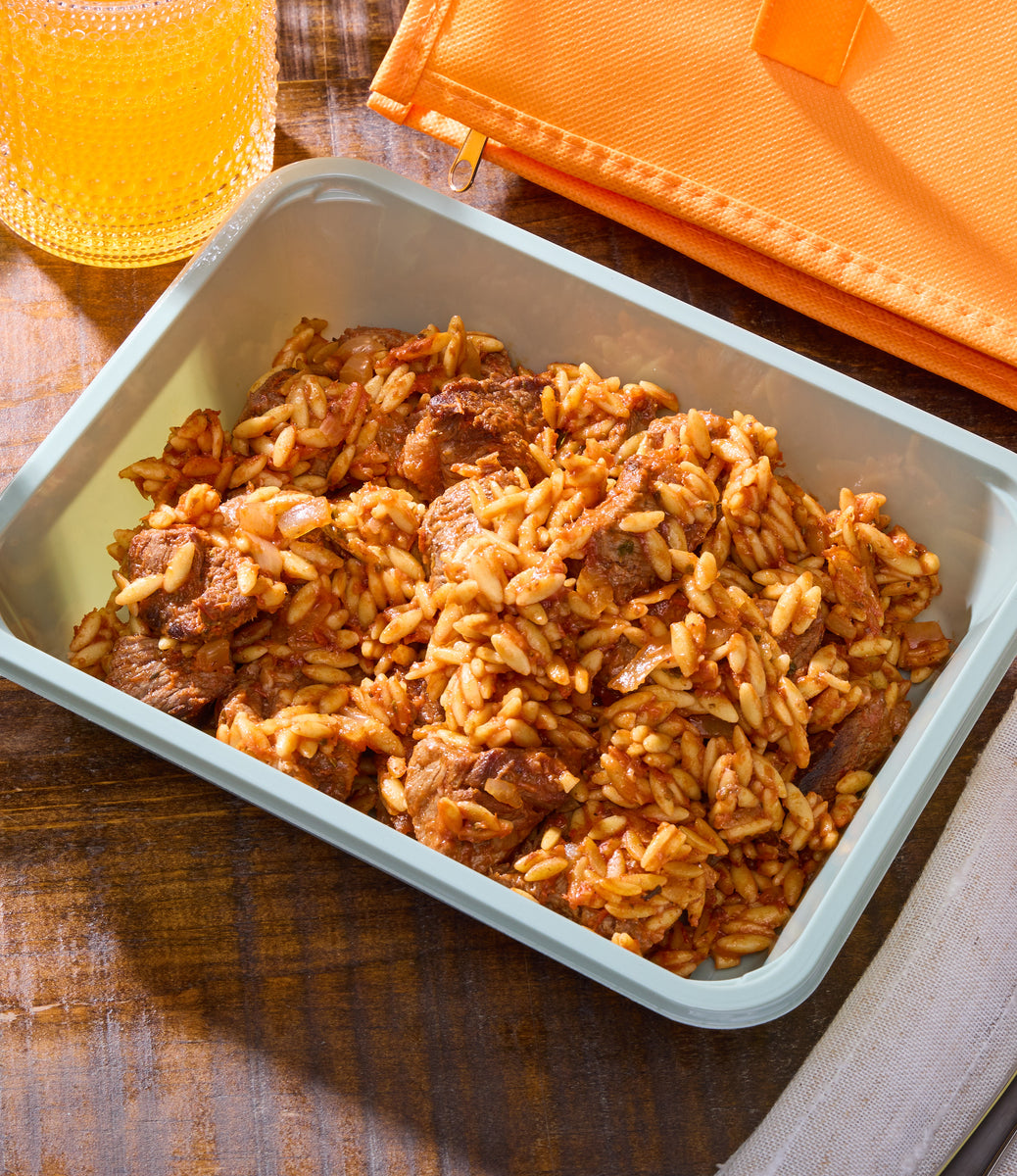 Protein+ Meal Box - Steak - Beef Giouvetsi
