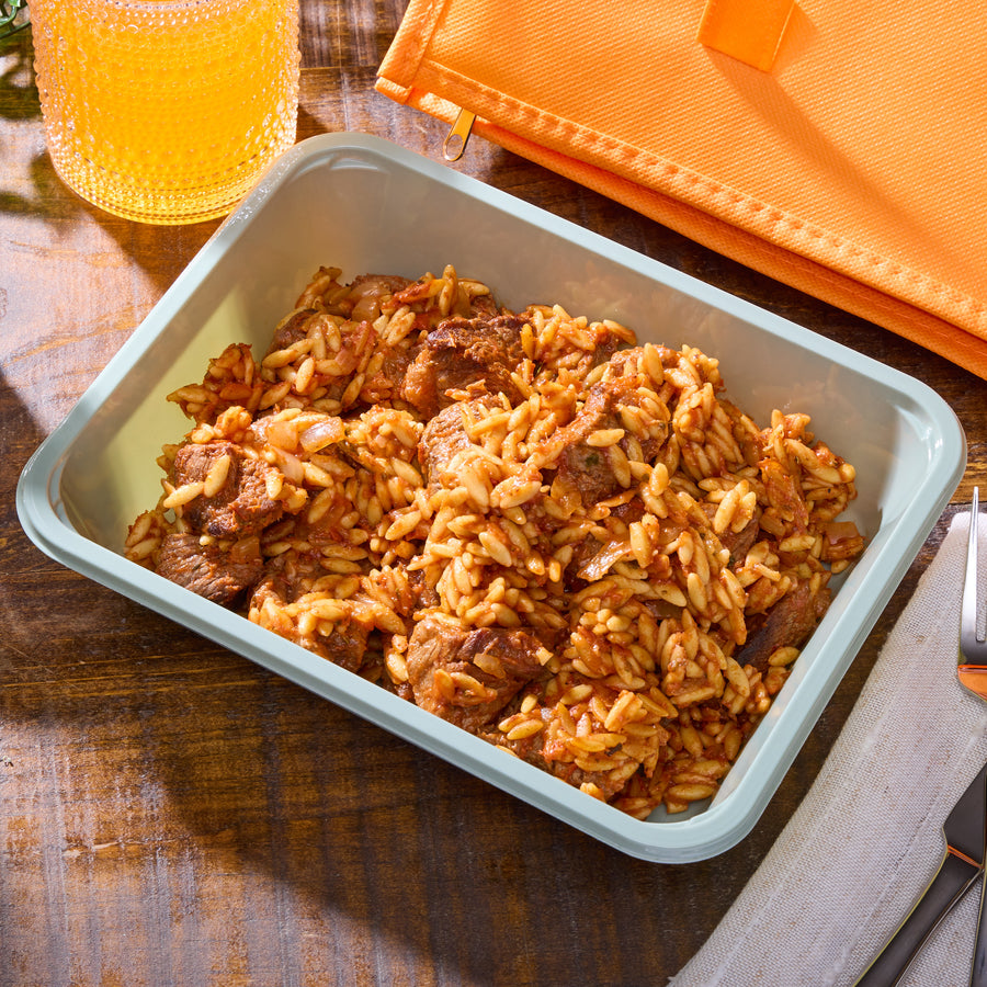 Protein+ Meal Box - Steak - Beef Giouvetsi