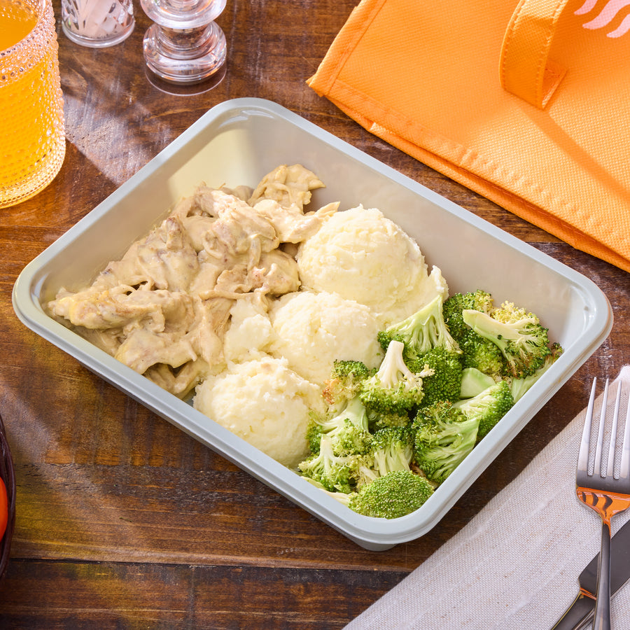 Protein+ Meal Box - Chicken Thigh - Mustard Chicken
