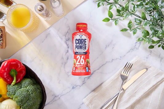 2025 - Core Power Strawberry Banana - Fairlife 26g High Protein Shake - photo0