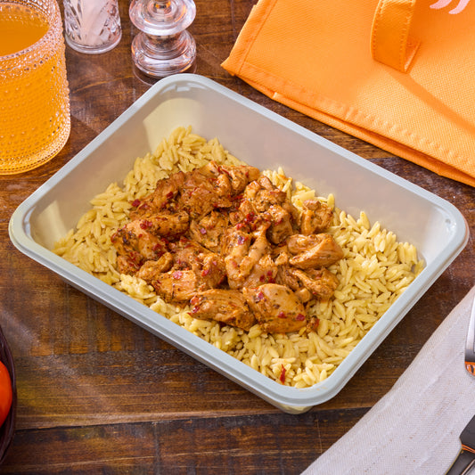 Protein+ Meal Box - Chicken Thigh - Lemon Garlic Chicken