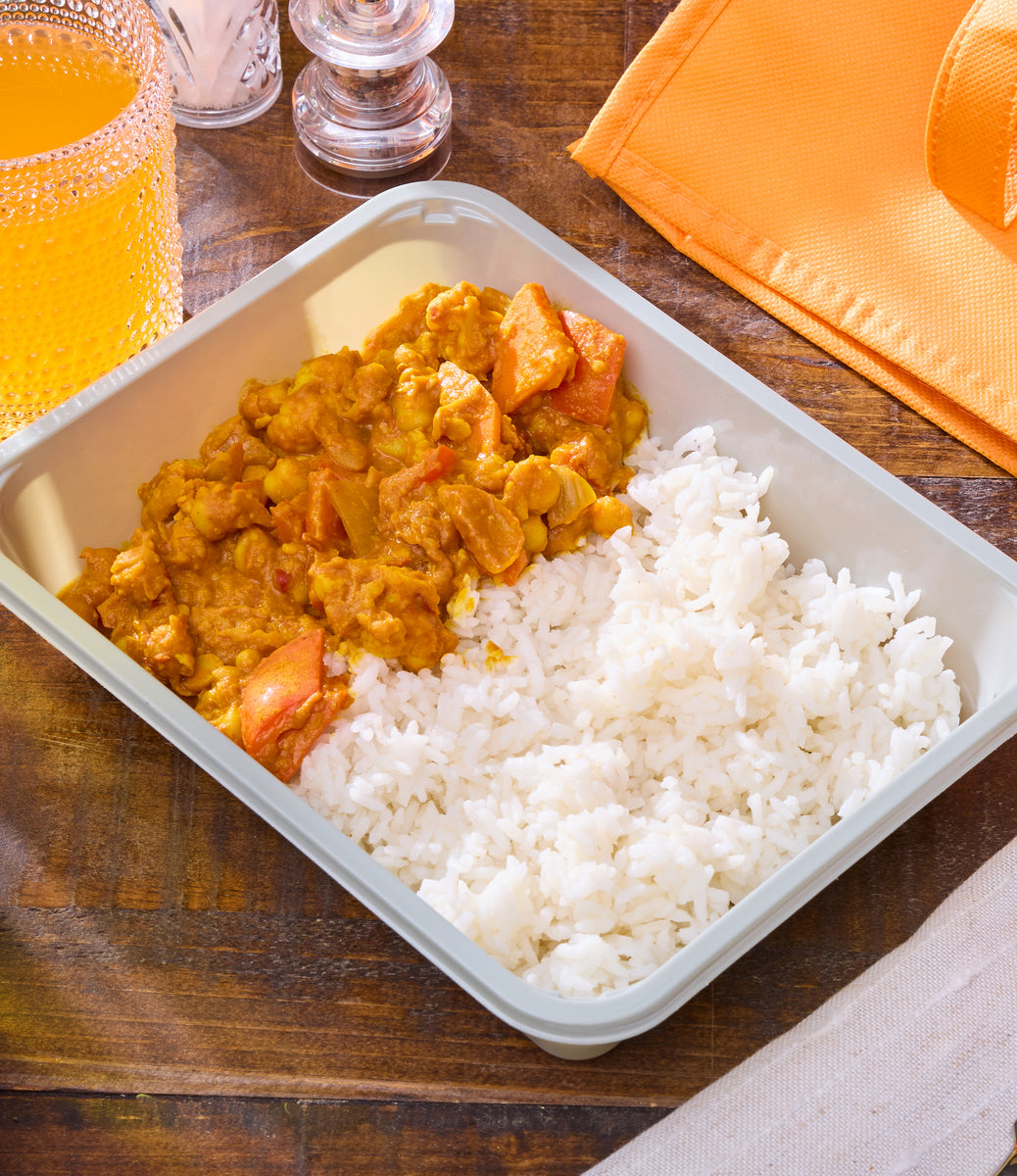 Protein+ Meal Box - Vegan - Chickpea Coconut Curry
