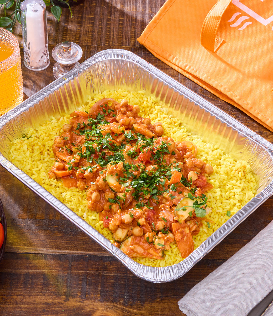 Family Meal Box - Vegan - Moroccan Chickpea