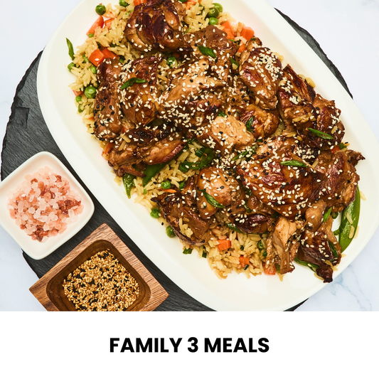 Family Weekly Meal Plan - 3 Meals - Easy Mealz