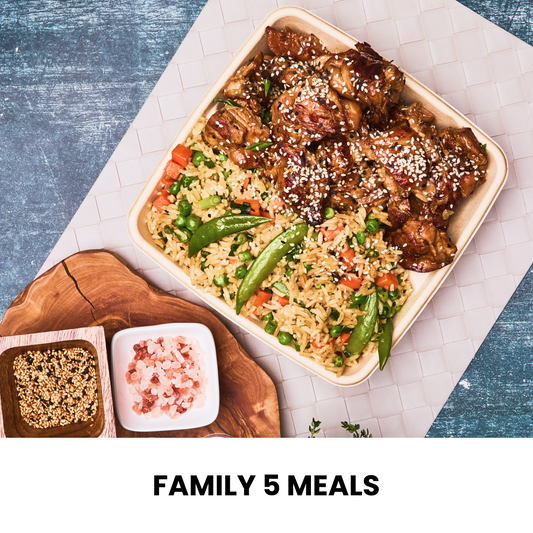 Family Weekly Meal Plan - 5 Meals - Easy Mealz