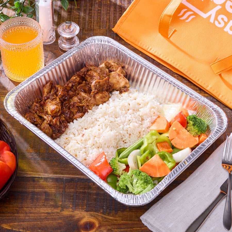 Family Meal Box - Chicken Thigh - Adobo Chicken